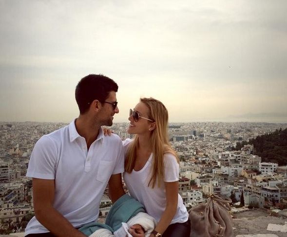 Novak i Jelena Đoković, foto: Instagram