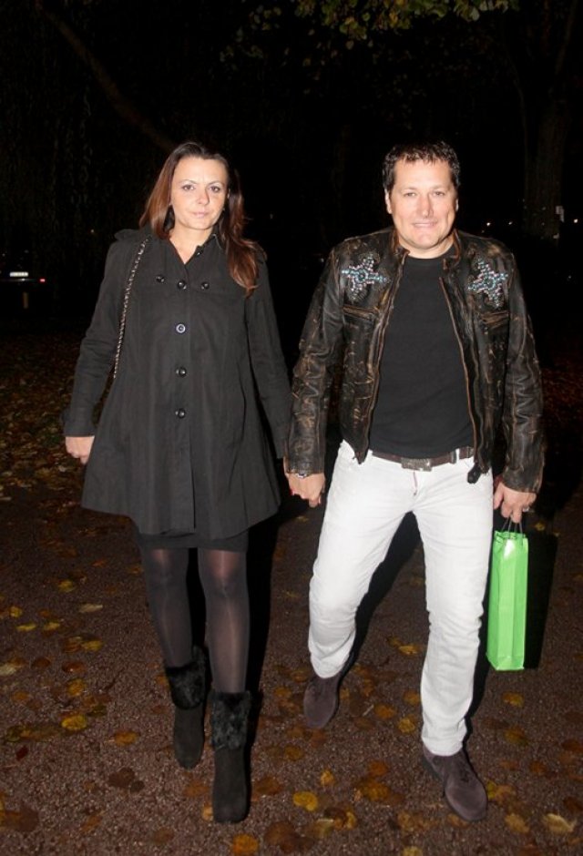 Aco Pejović sa suprugom, foto: Kurir