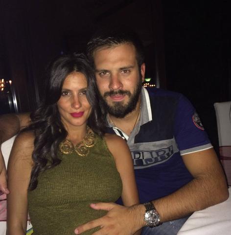 Marko Rokvić sa suprugom Sarom, foto: Instagram 