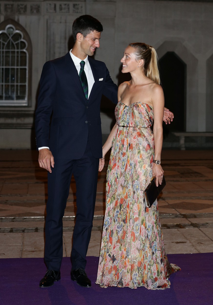 Novak i Jelena Đoković, foto: Profimedia