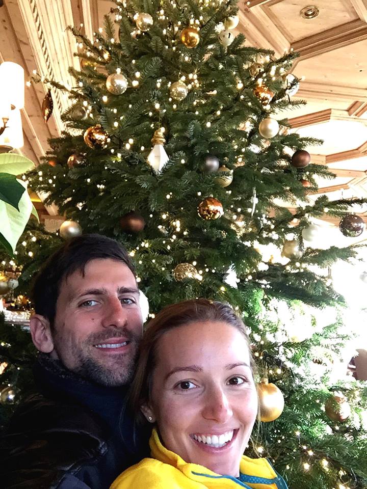 Novak i Jelena Đoković, foto: Facebook