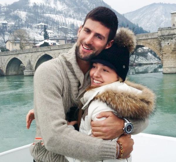 Novak i Jelena Đoković, foto: Story arhiva