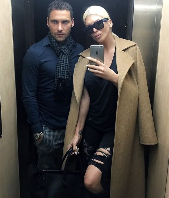 Duško Tošić i Jelena Karleuša, foto: Instagram