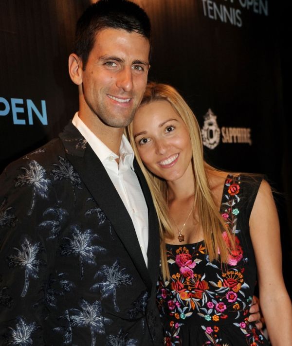 Jelena i Novak Đoković, foto: Profimedia