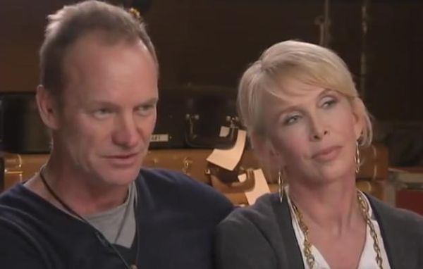 Sting i Trudi Stajler, foto: Youtube screenshot 